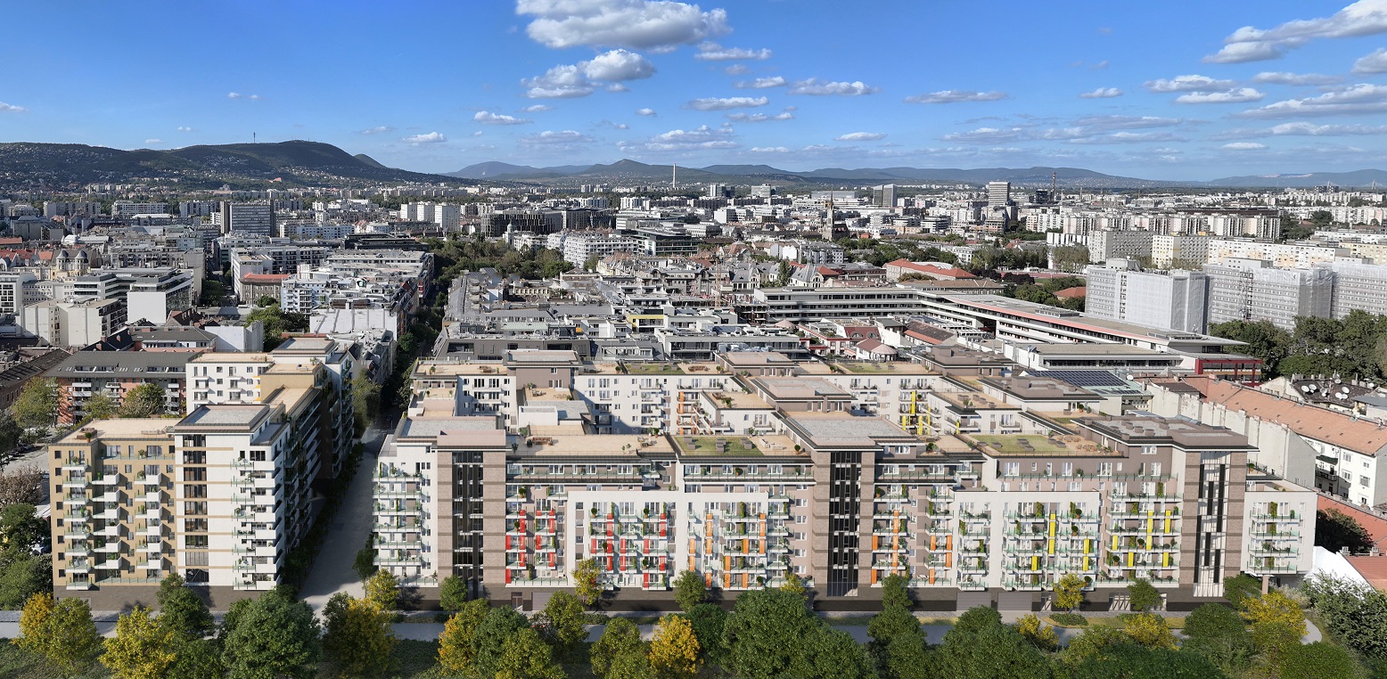 Rozsdaövezeti besorolást kapott a LIVING Kassák Terrace és Park West 3 lakóingatlan-fejlesztése