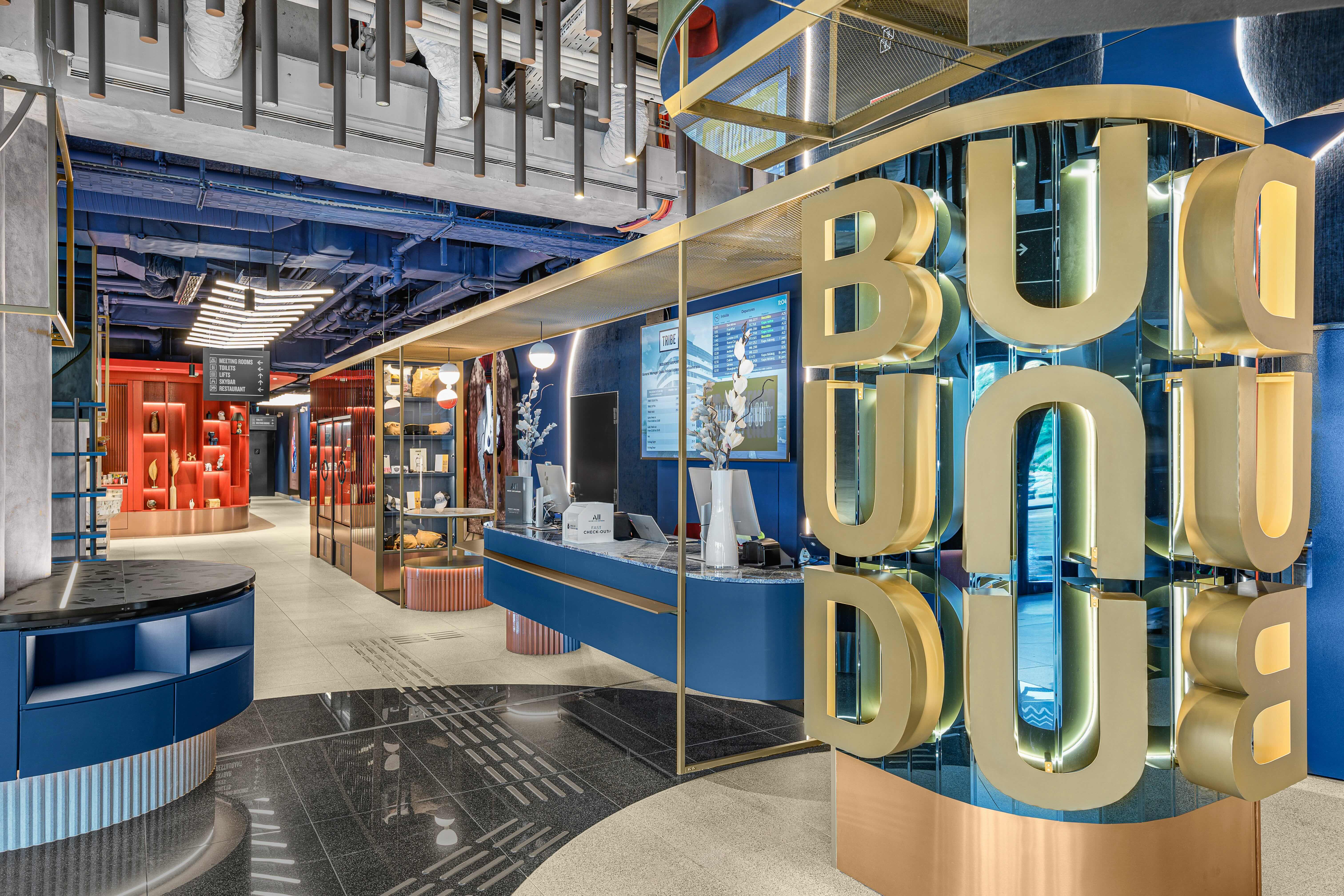 Nemzetközi elismerést kapott a TRIBE Budapest Airport Hotel enteriőrje