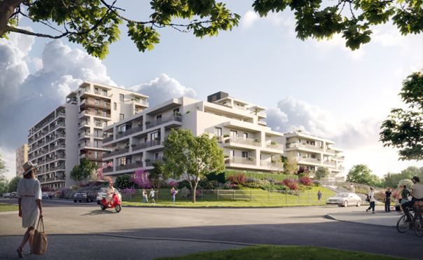 Római Park, LIVING’s first residential park in Buda, has reached its highest point