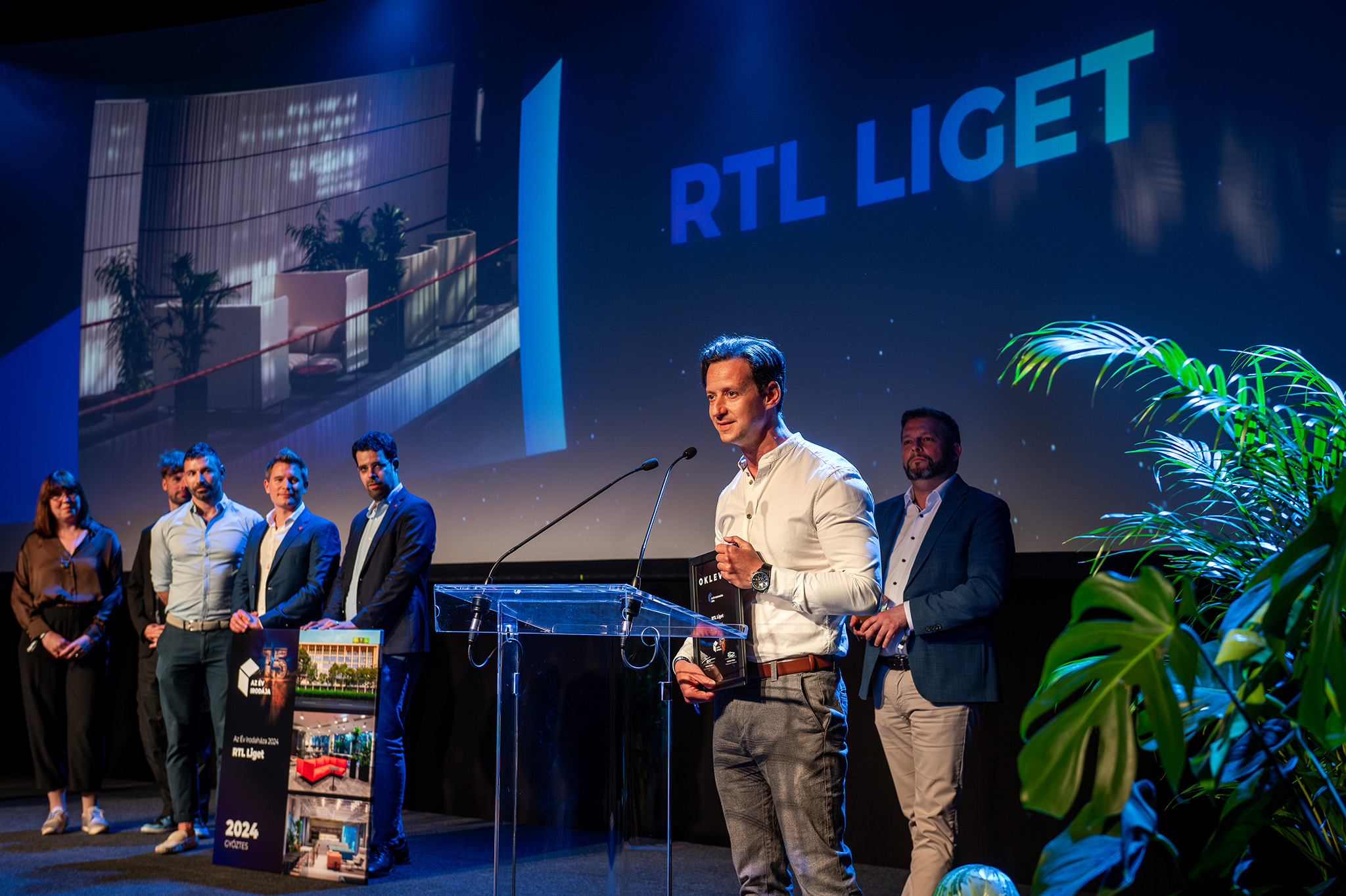 A WING által fejlesztett RTL Liget nyerte az Év Irodaháza 2024 díjat