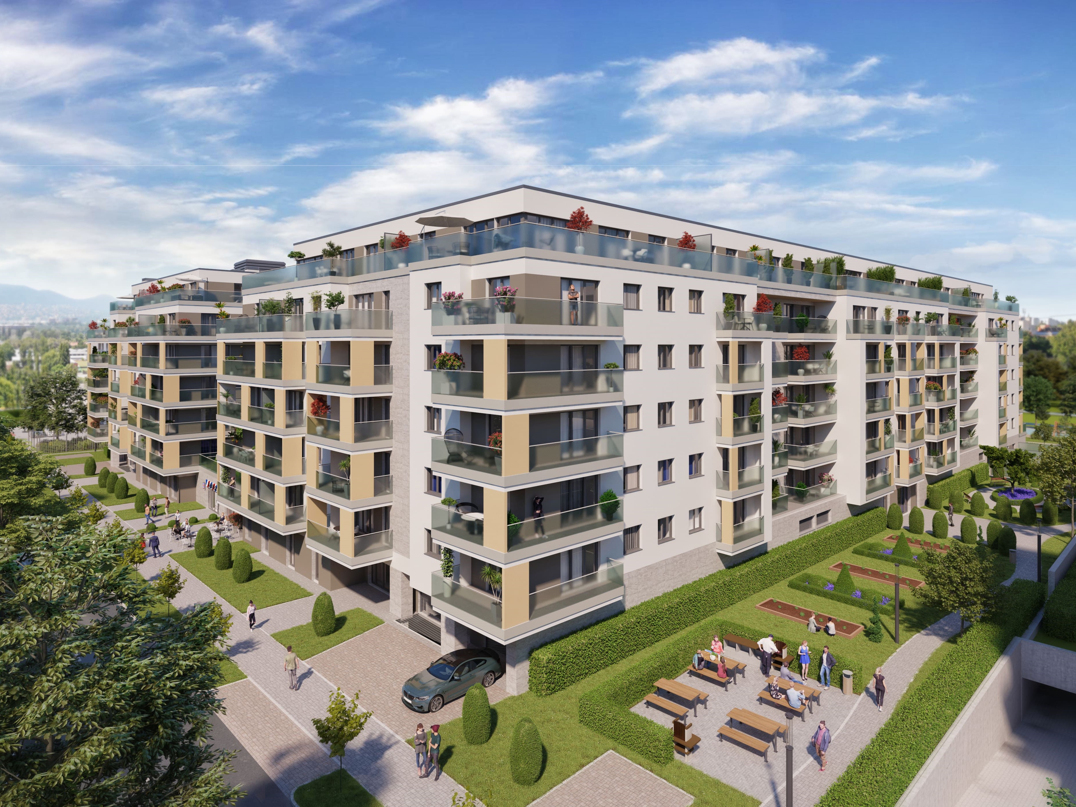 Megkezdődtek a Le Jardin 2 lakópark építési munkálatai