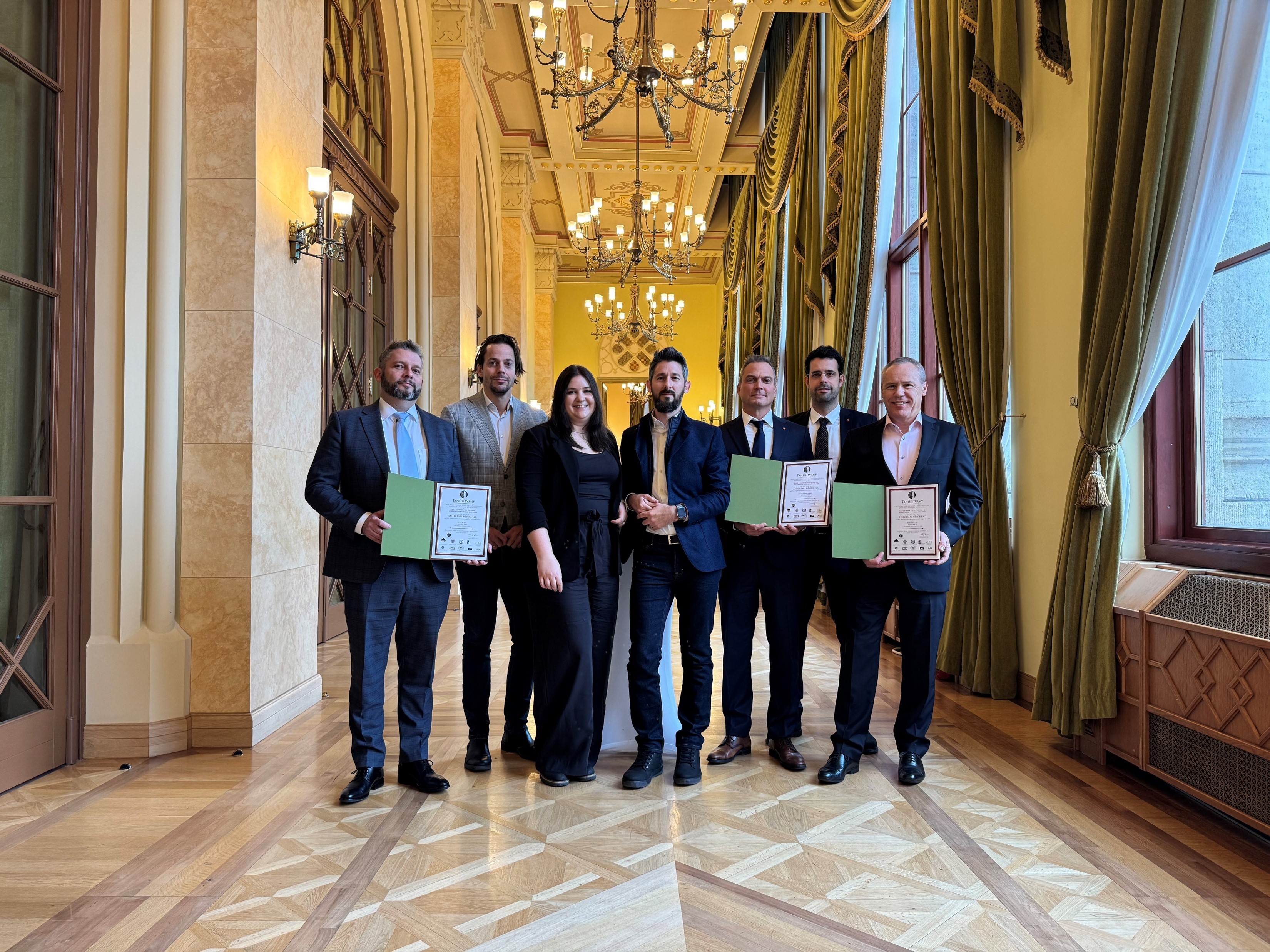 Liget Center wins another award: WING's development, realized by FITOUT, receives the Construction Industry Excellence Award